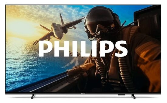 Televizors Philips, 55 collas, 4K, Ultra HD, LED, Smart TV, Wi-Fi, Melns (55PUS7000/12)